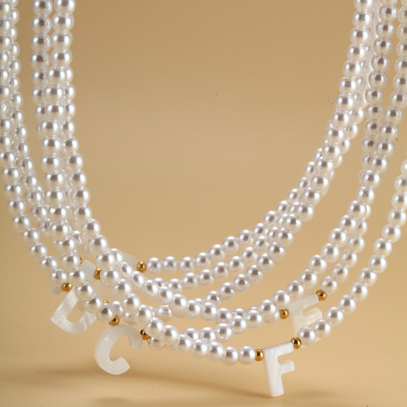 Imitation Pearl Necklace Women's Jewelry