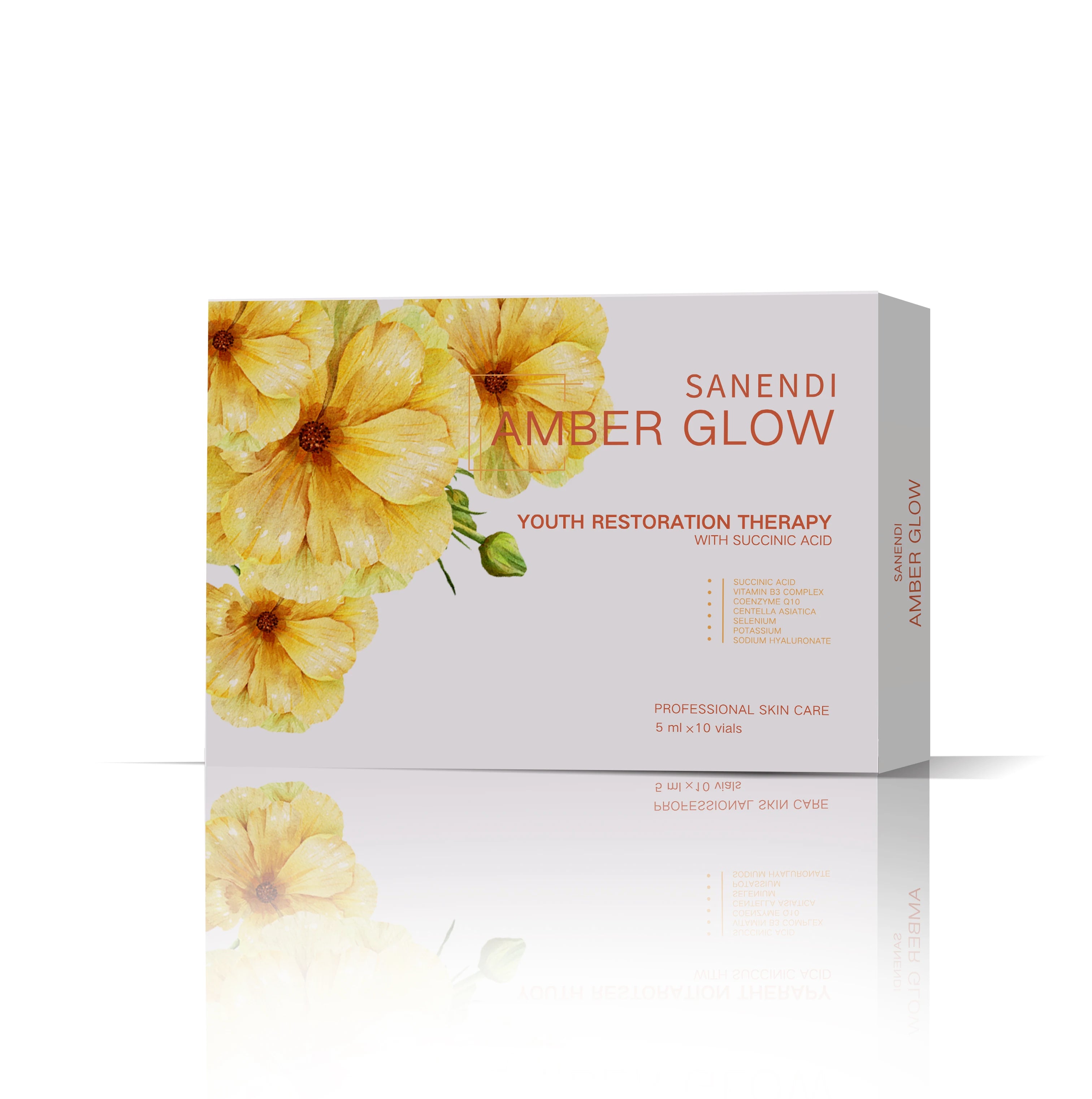 Pink Glow Flower Language Series - Pink Orchid Glow Facial Problem Skin Solution Care Essence Liquid - Korean Beauty Set