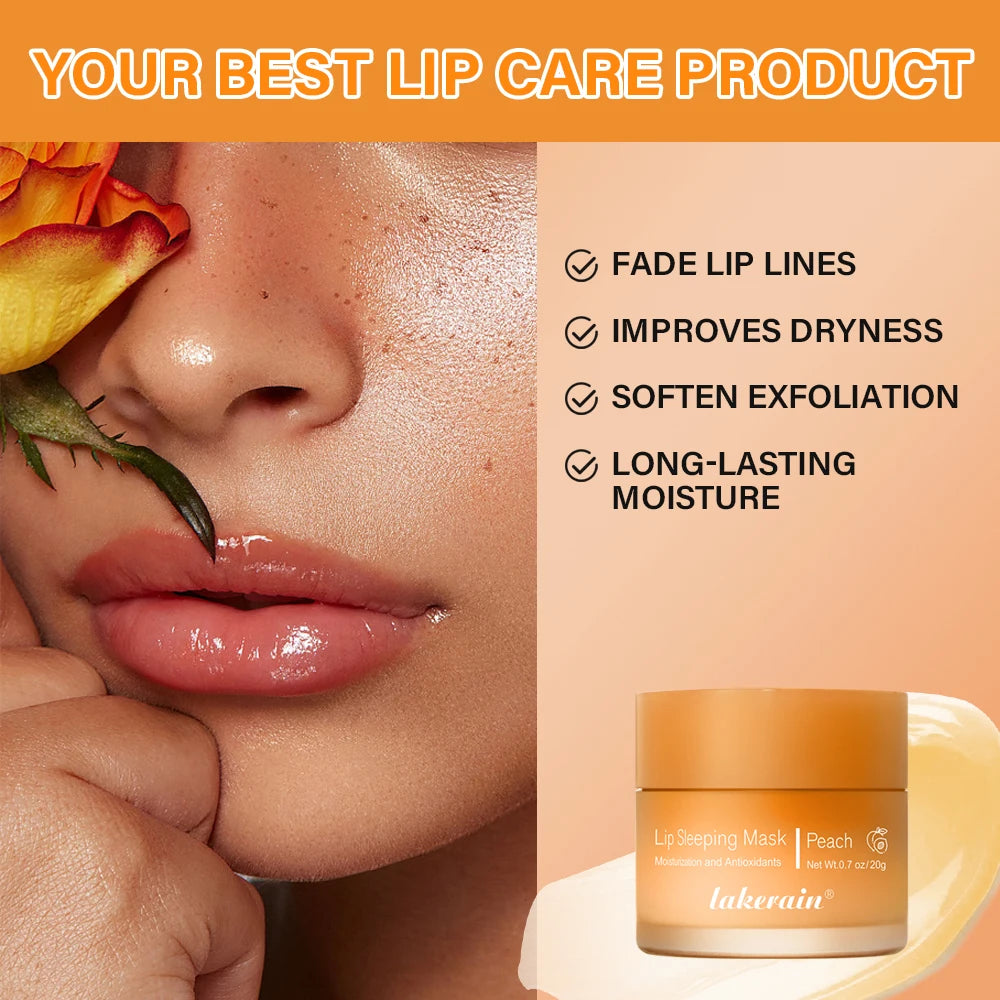 Lips Sleeping Hydrated Balm Nourishing Lip Mask Day Night Use Moisturize Protect Soften Lips Overnight Repair laneigemakeup