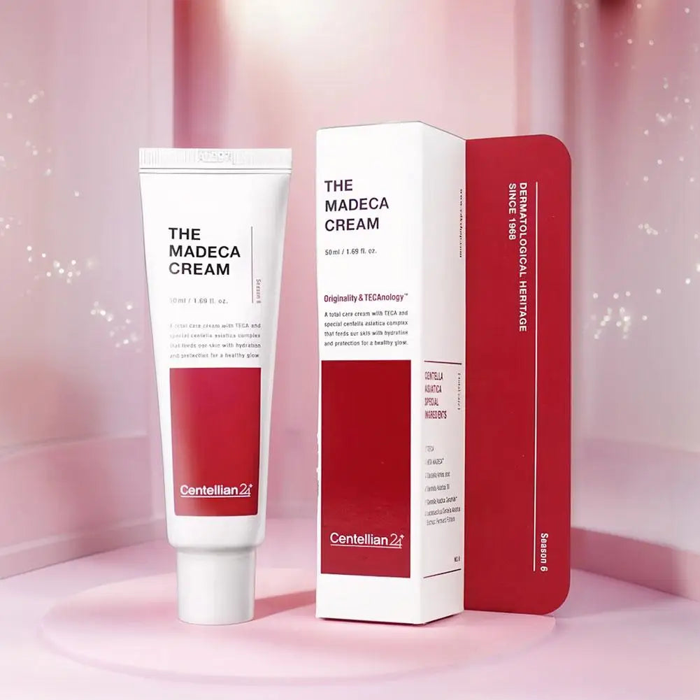 Centellian 24 Moisturizing Brightening Repair Cream Long-lasting Hydrating Gentle Portable Design With Elastin Essence Skin Care