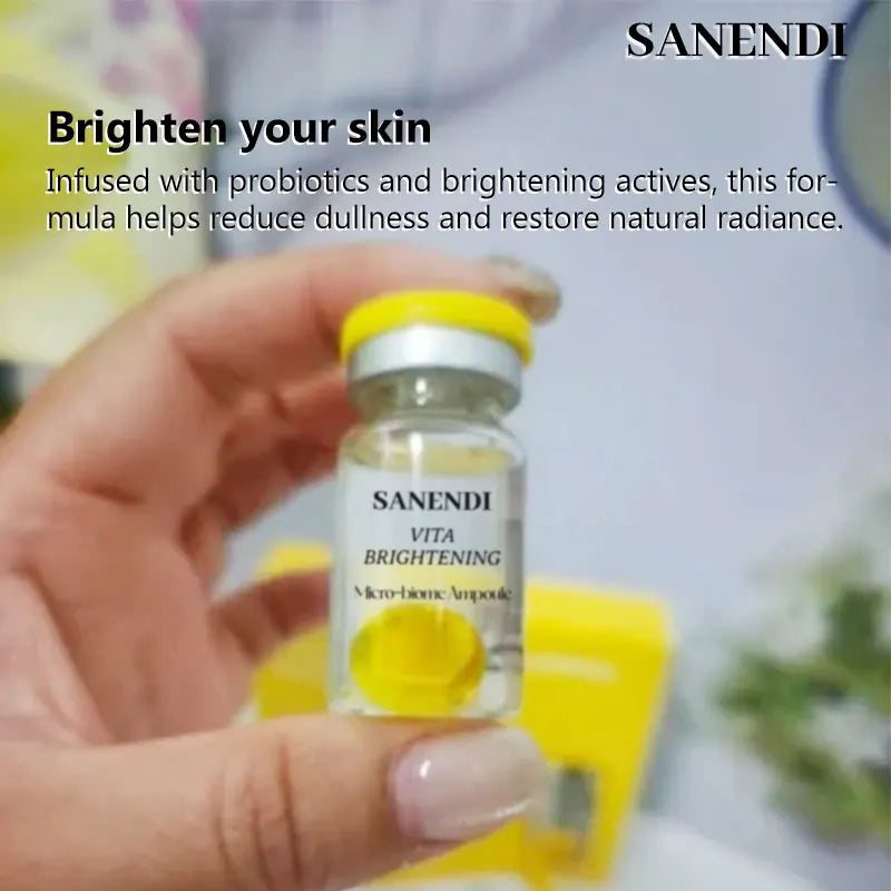 Sanendi Korean Even Tone Glow Serum with Soothing Hydration for Skin Balance and Lasting Moisture Daily Use Facial Treatment
