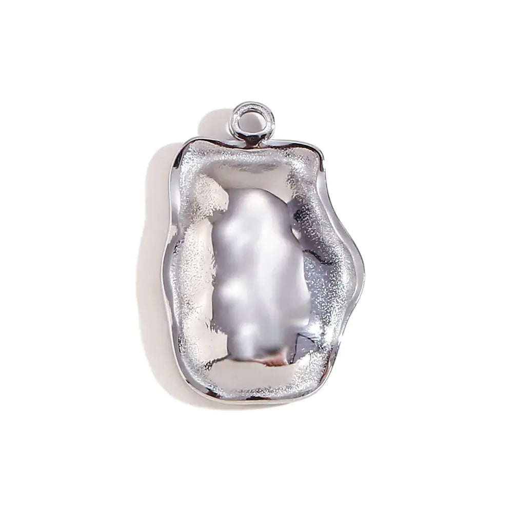 Face Sun Oval Cross Sunflower Relief Long Eyelashes Sparkling Eyes A Rose Round Pendant 316L Stainless Steel Silver Color