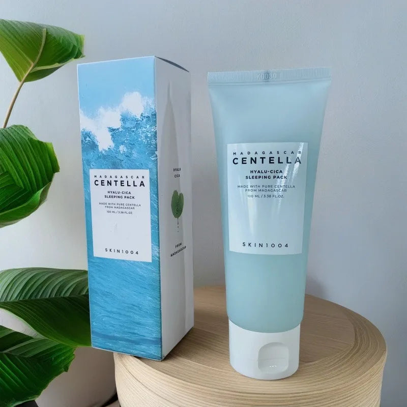 Skin1004 Skin Care No-Rinse Hyaluronic Acid Hydrating, Moisturizing, Brightening, Repairing and Soothing Glass Sleeping Mask