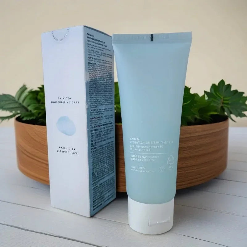 Skin1004 Skin Care No-Rinse Hyaluronic Acid Hydrating, Moisturizing, Brightening, Repairing and Soothing Glass Sleeping Mask