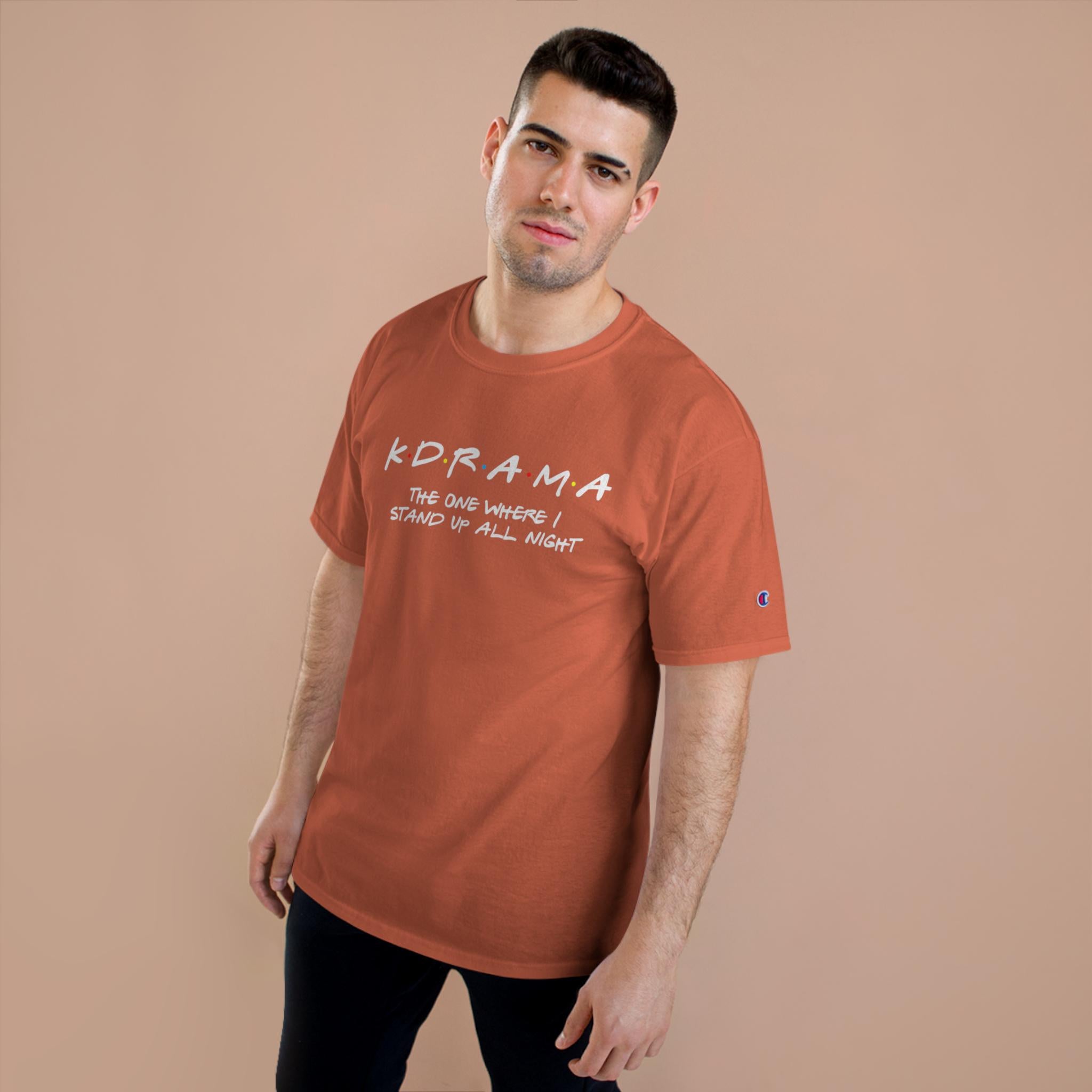 First K-Drama Champion T-Shirt: The One Where I Stand Up All Night