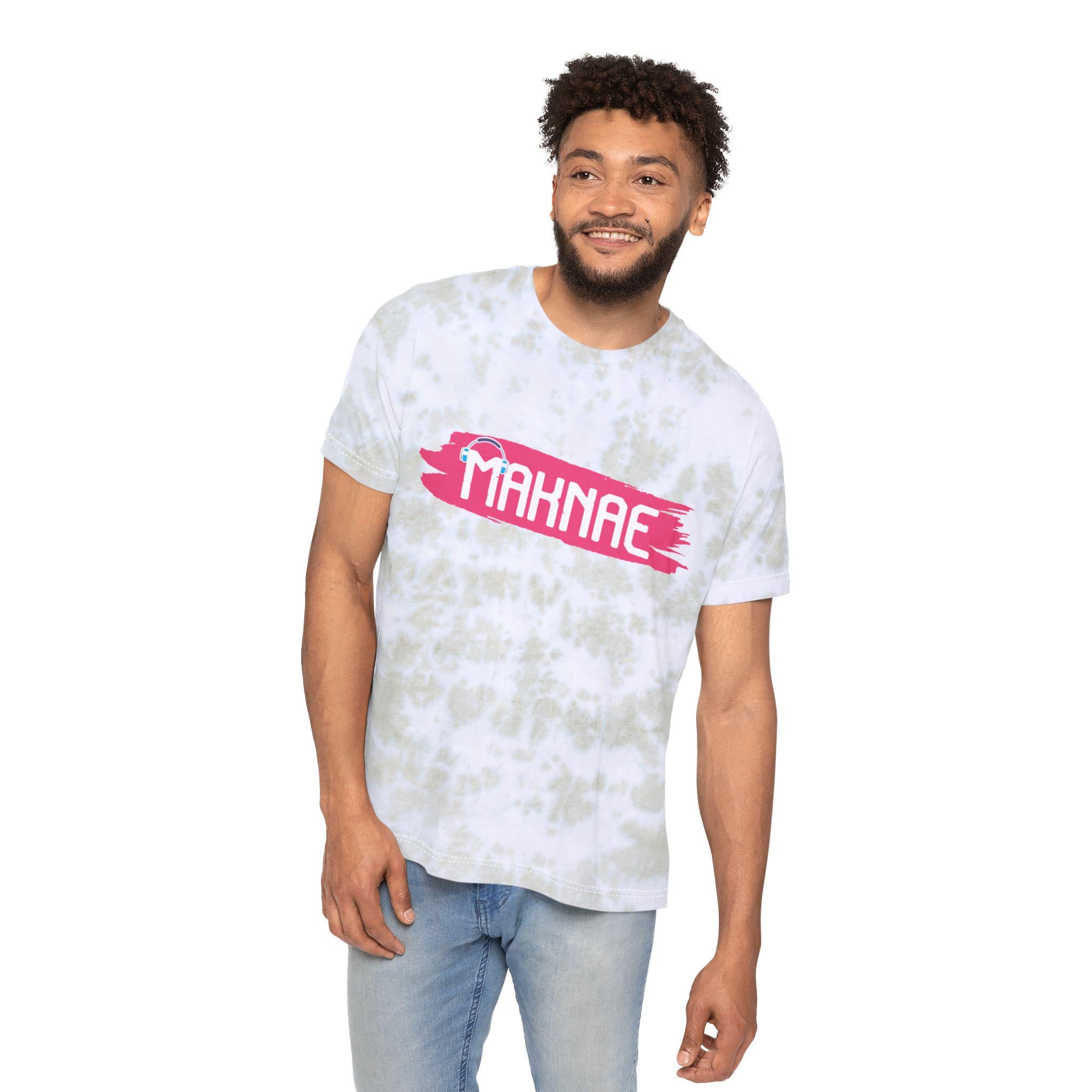 Camiseta unissex FWD Fashion Tie-Dyed Maknae - Camiseta K-Pop Maknae da moda, presente estiloso para fãs de K-Pop e amantes da moda