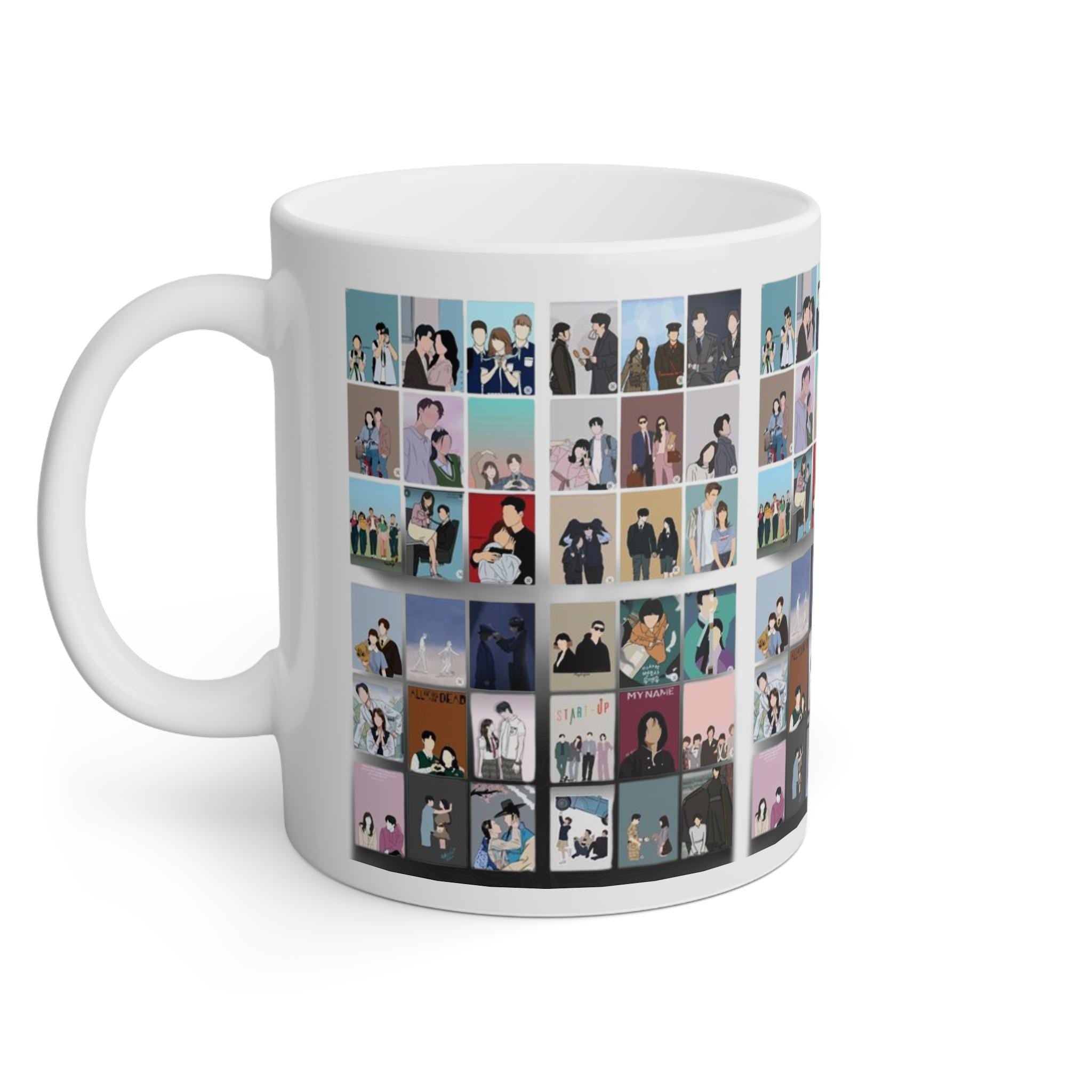K-Drama Mug, Korean Drama Coffee Cup, Kdrama Fans Gift Mug, Korean Style Mug, Chinese Drama Mug, C-Drama Coffee Mug, Funny K-Drama Lover Mug