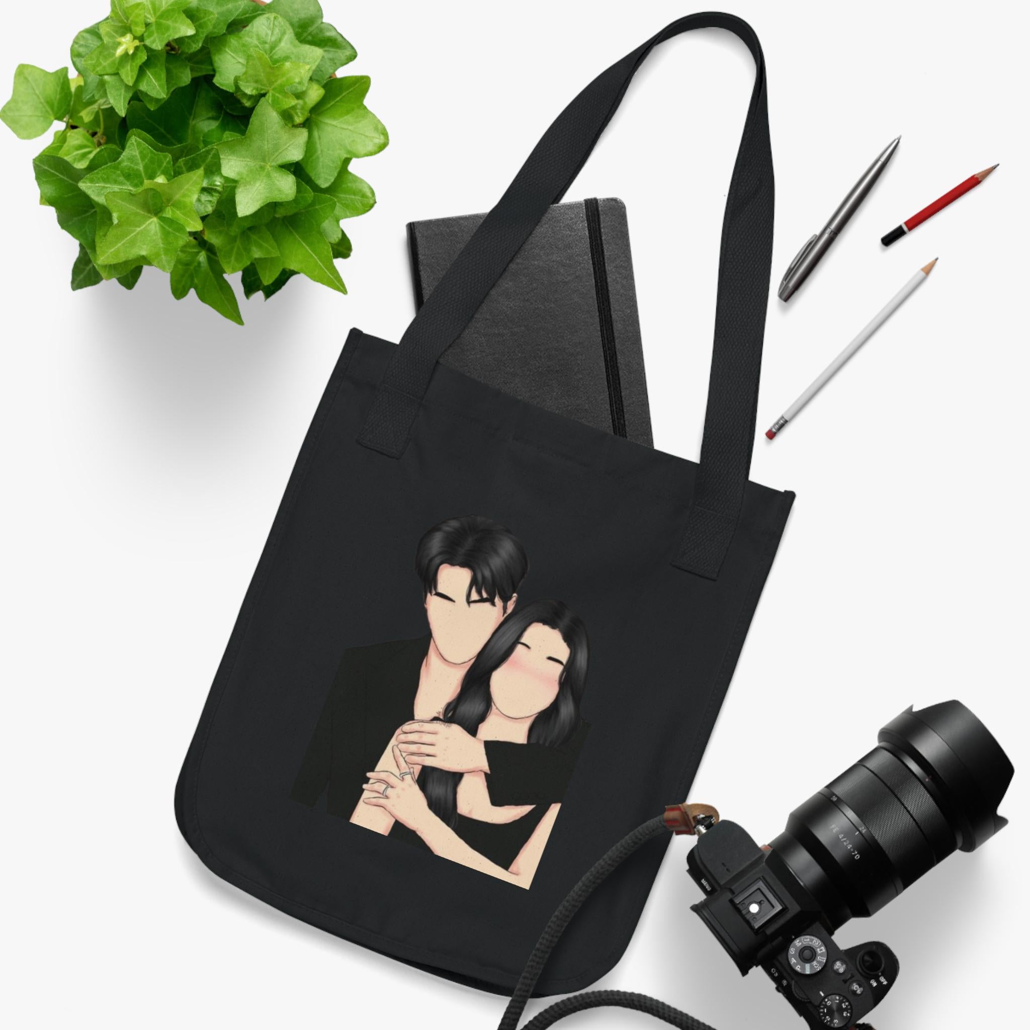 Korean Drama Inspired Tote Bag, K-Drama Cotton Canvas Tote Bag, Korean Aesthetic Tote Bag, Kdrama Fans Gift Bag, Korean Drama Lover Tote Bag