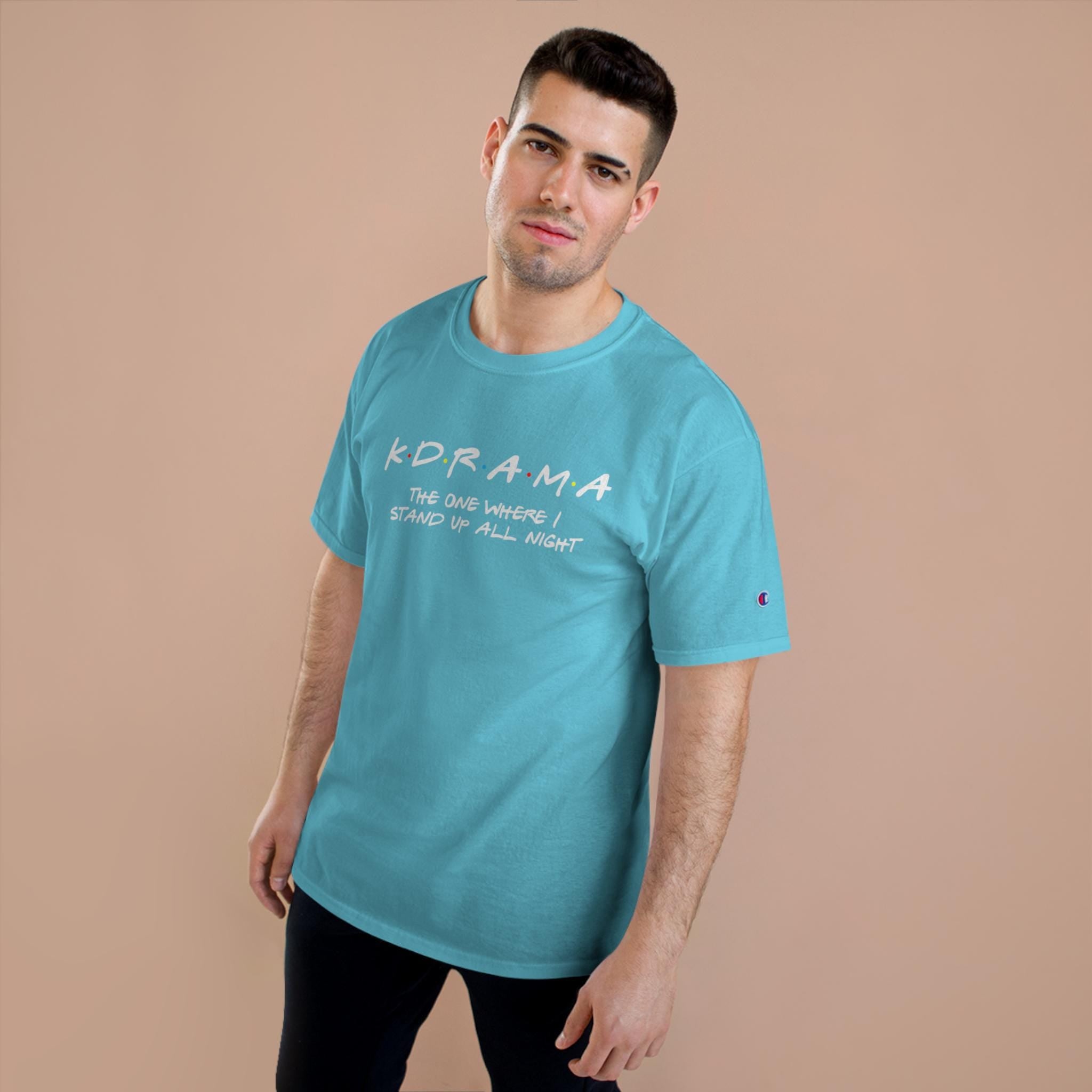 First K-Drama Champion T-Shirt: The One Where I Stand Up All Night