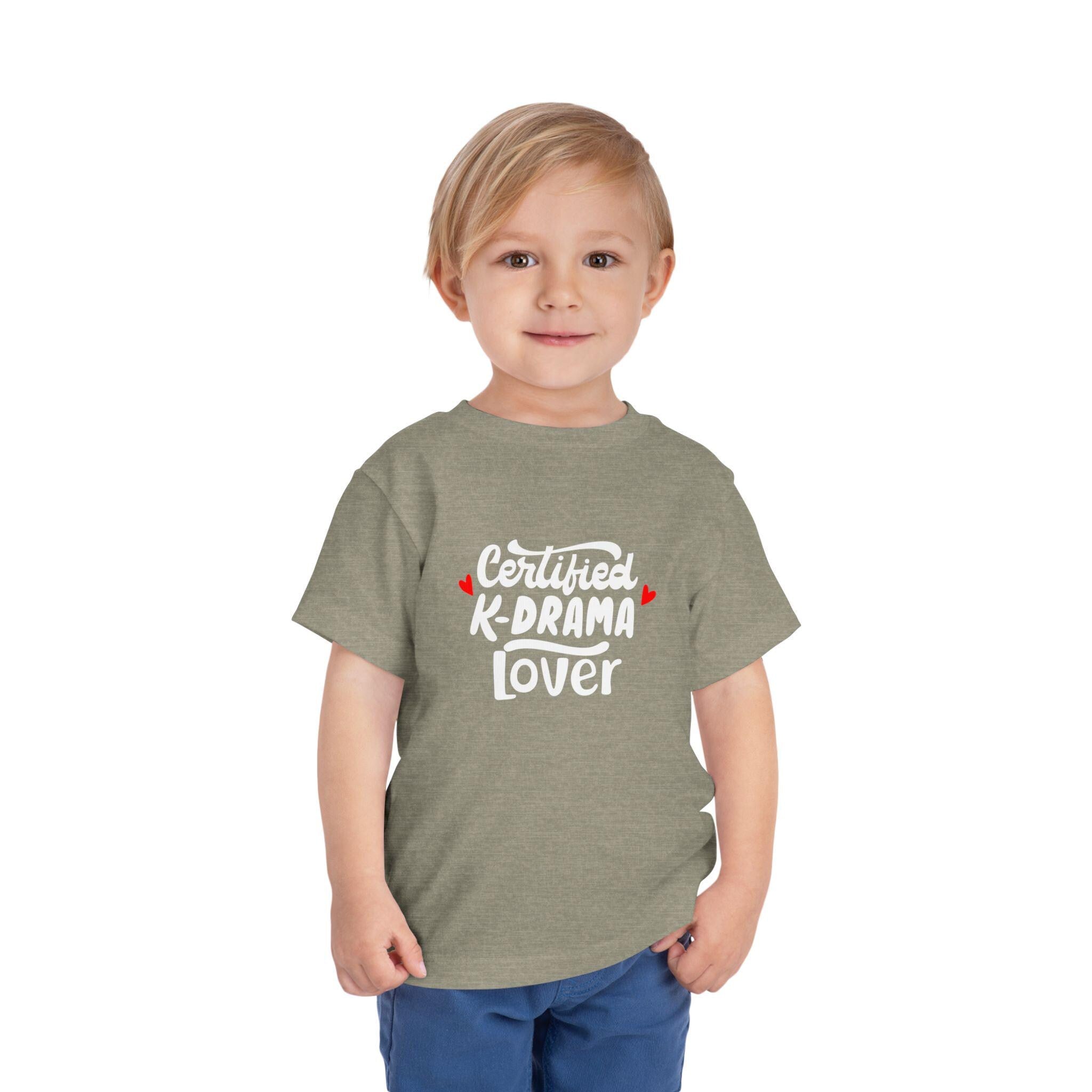 Certified K-Drama Lovers T-Shirt, Kdrama Toddler Shirt, Korean Drama Shirt, K-Drama Merch Tee, Funny Kdrama Shirt, Gift for Kdrama Kids Fans