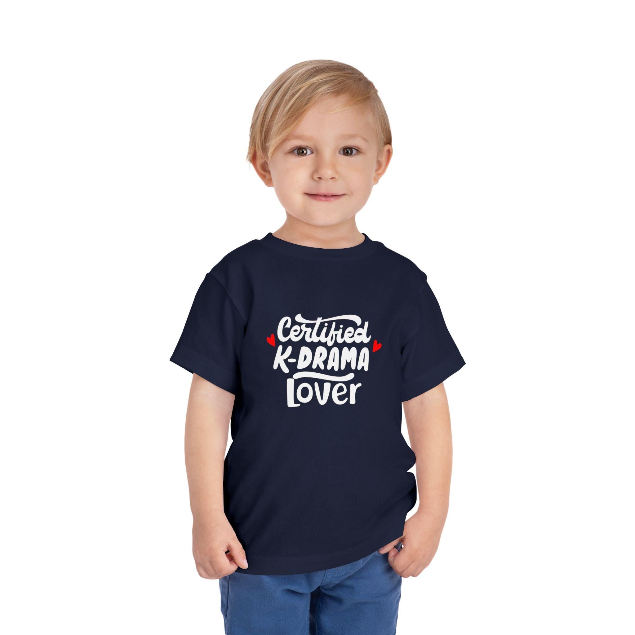 Certified K-Drama Lovers T-Shirt, Kdrama Toddler Shirt, Korean Drama Shirt, K-Drama Merch Tee, Funny Kdrama Shirt, Gift for Kdrama Kids Fans