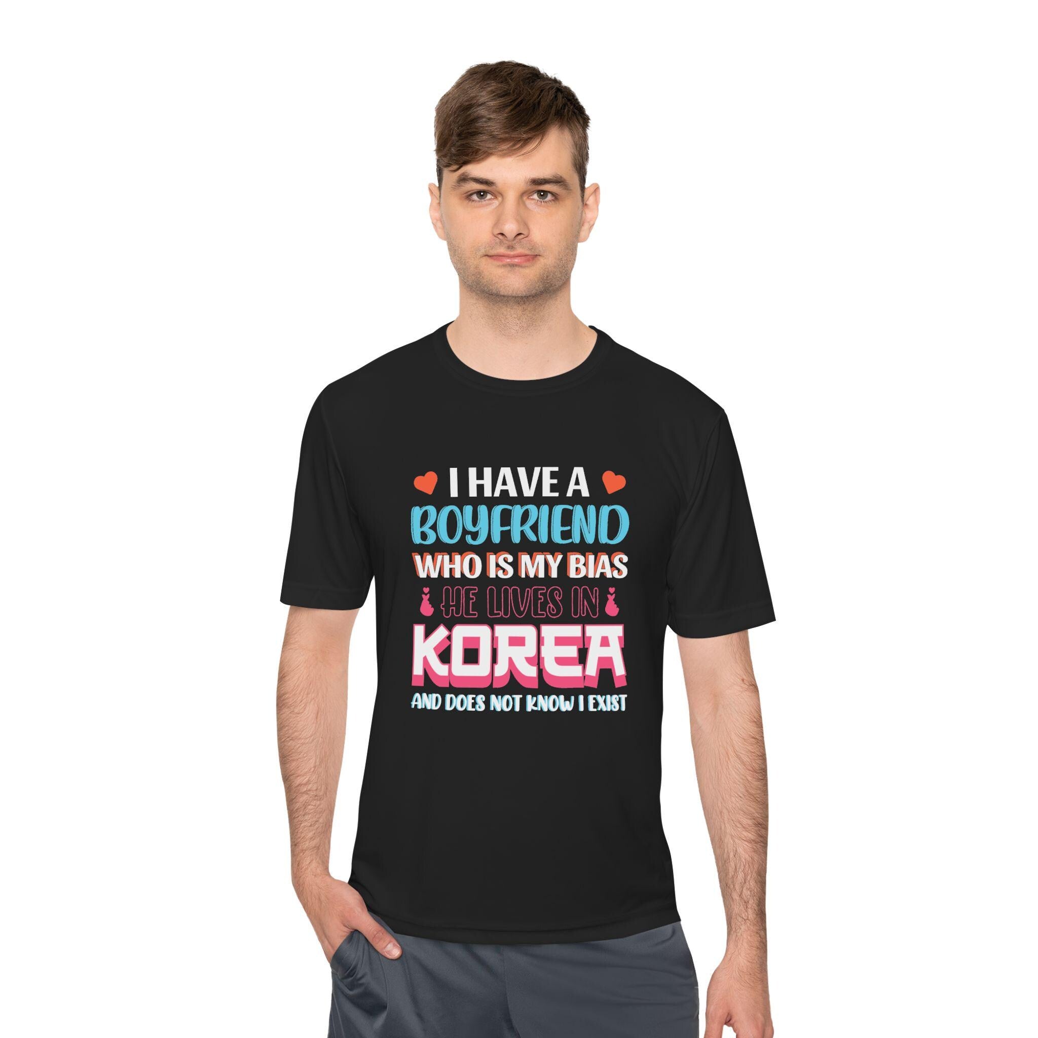 I Have a Boyfriend Who Is My Bias T-Shirt, Kpop Lover Shirt, Korean Drama Shirt, Korean Music Tee, K-Drama Fans Shirt, Korean Culture Shirt