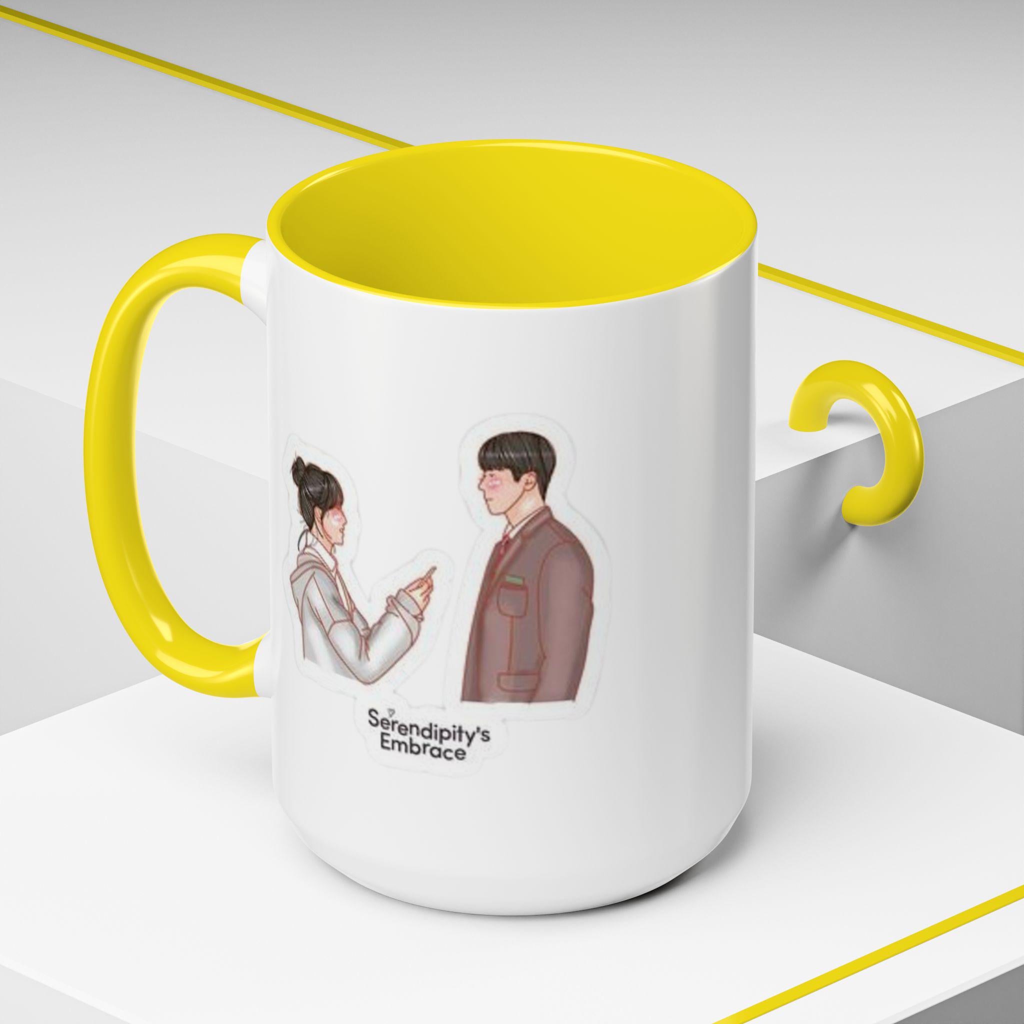 Serendipity's Embrace Ceramic Mug  K-Drama Inspired Mug, Unique Gift for Fans, Coffee and Tea Lovers, Perfect for K-Drama Enthusiasts