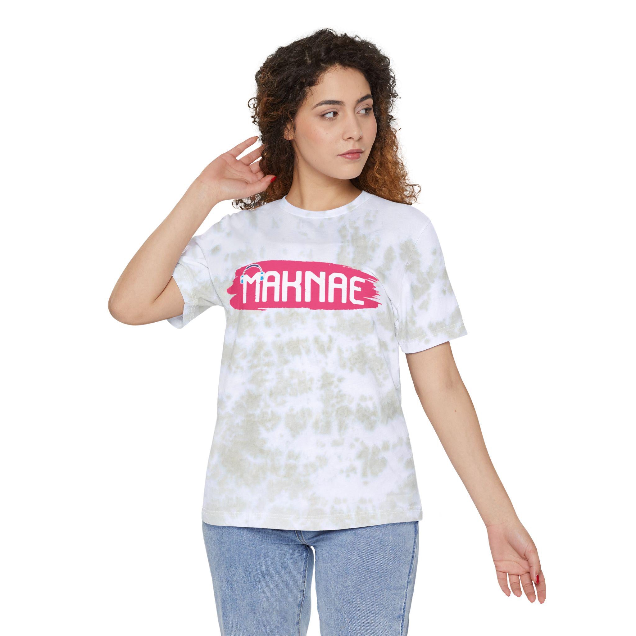 Camiseta unissex FWD Fashion Tie-Dyed Maknae - Camiseta K-Pop Maknae da moda, presente estiloso para fãs de K-Pop e amantes da moda