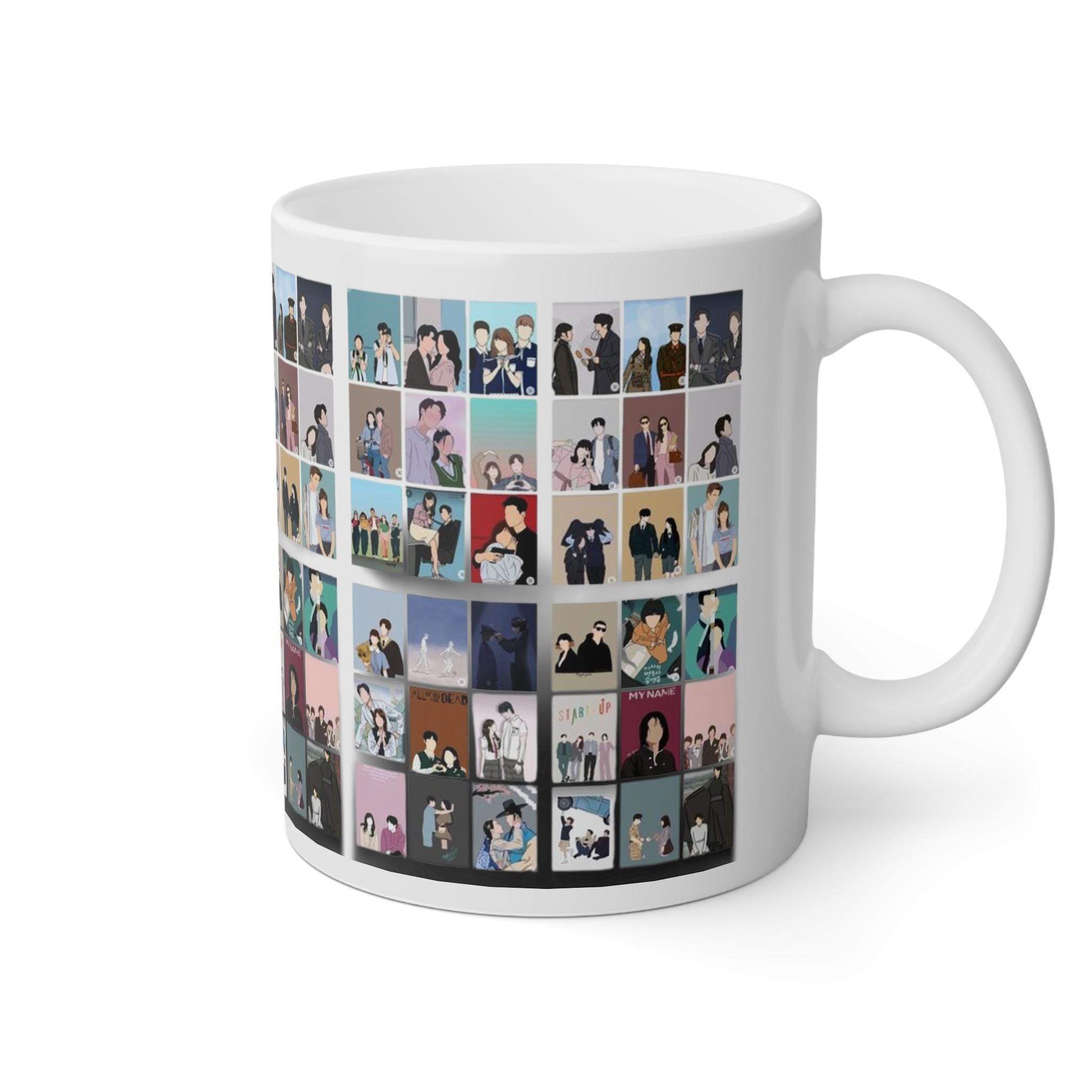 K-Drama Mug, Korean Drama Coffee Cup, Kdrama Fans Gift Mug, Korean Style Mug, Chinese Drama Mug, C-Drama Coffee Mug, Funny K-Drama Lover Mug