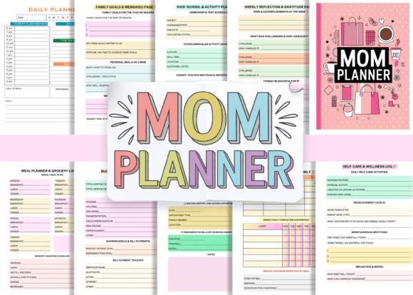 Mom Planner, Daily Planner, Meal Planner, Budget and Expense Tracker