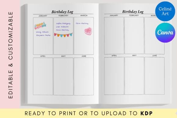 Monthly Planner, Daily Planner, Digital Planner, Custom Planner