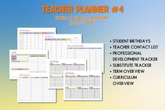 Teacher Planner, Class Planner