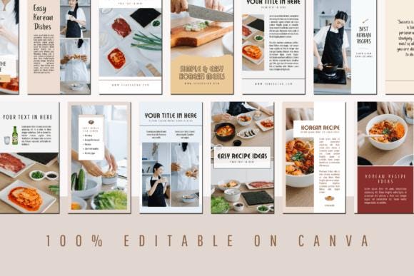 Instagram Story Canva Template