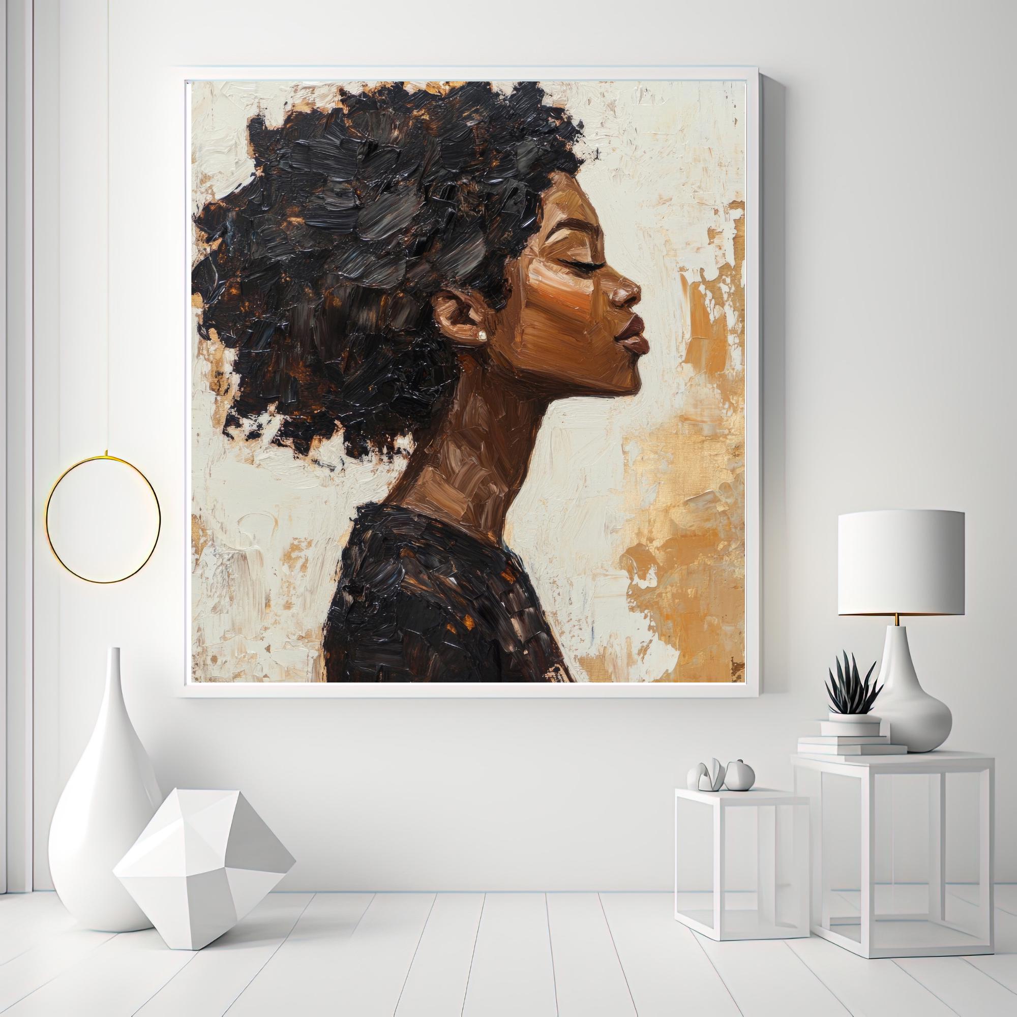 Impasto Style Painting Wall Art, Impasto Painting Printable, Textured Impasto Wall Art, Gift For Her